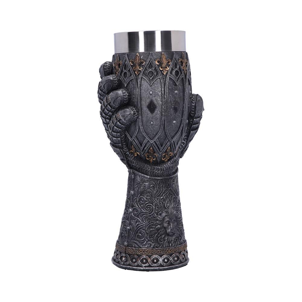 Lion Heart Gauntlet Goblet - GiftMasters.co.uk