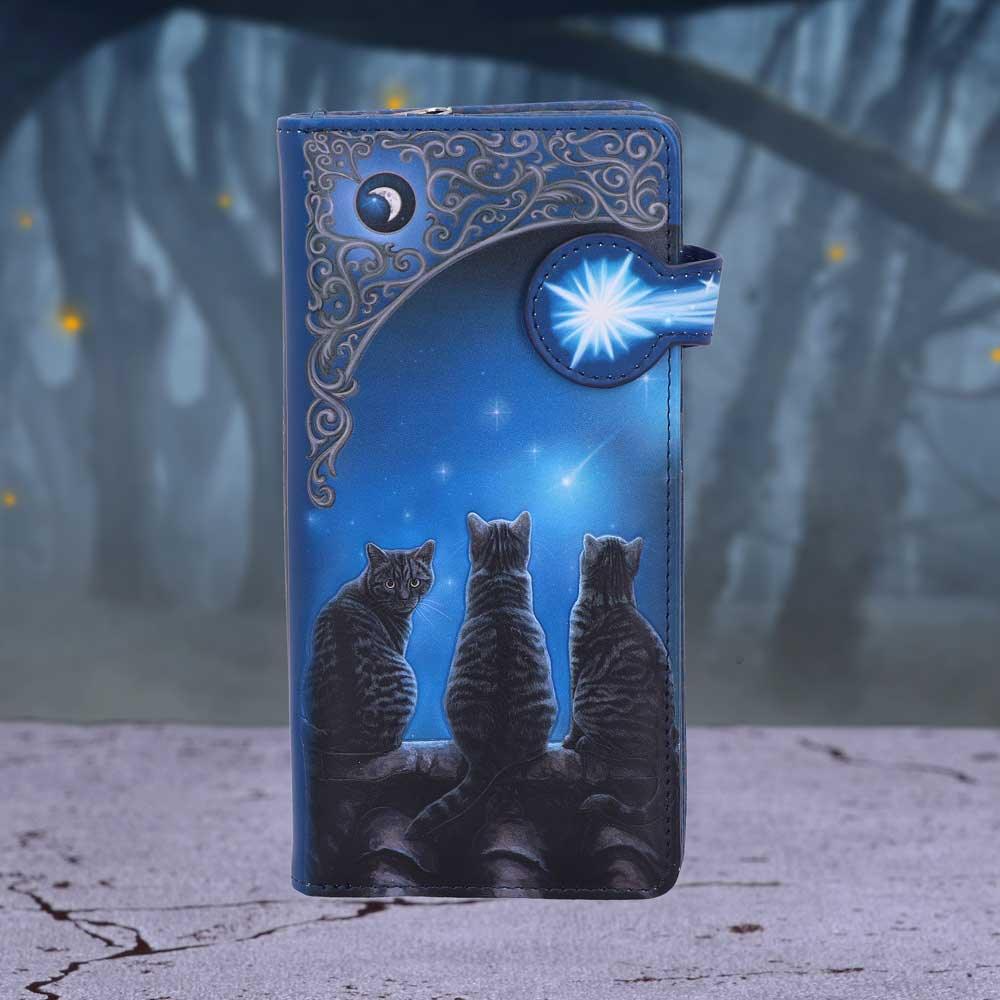 Wish Upon a Star Embossed Purse (LP) 18.5cm - Buy Purses at GiftMasters.co.uk