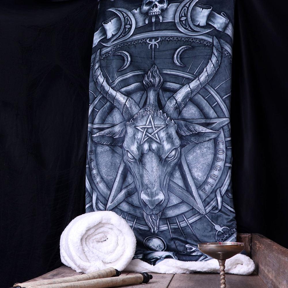 Baphomet Throw 160cm - Buy Throws at GiftMasters.co.uk