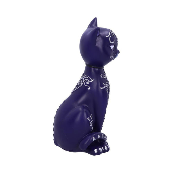 Mystic Kitty Purple 26cm Ornament - GiftMasters.co.uk