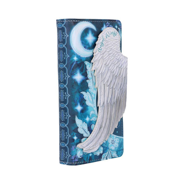 Angel Wings Embossed Purse 18.5cm - GiftMasters.co.uk