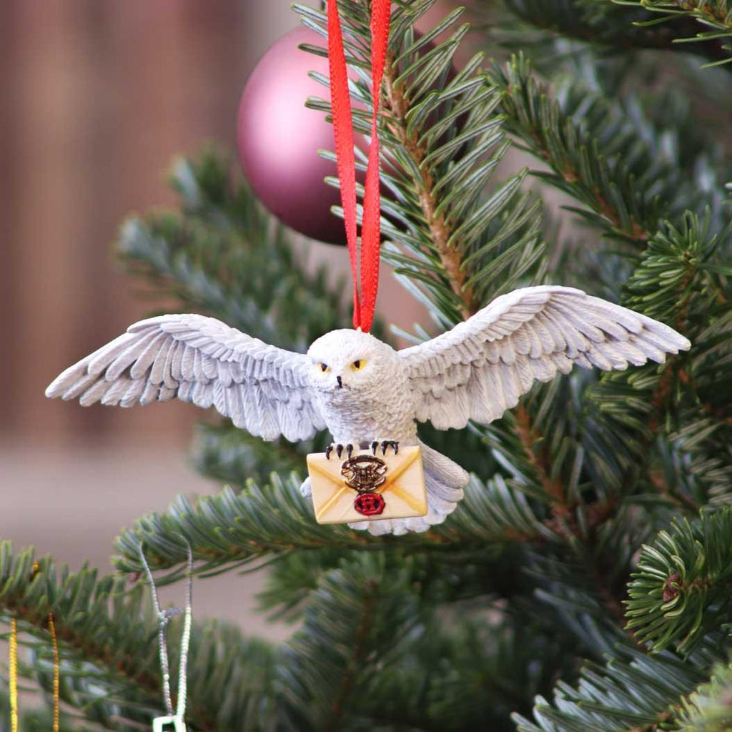 Harry Potter Hedwig Hanging Ornament 13cm - Buy Hanging Decorations at GiftMasters.co.uk