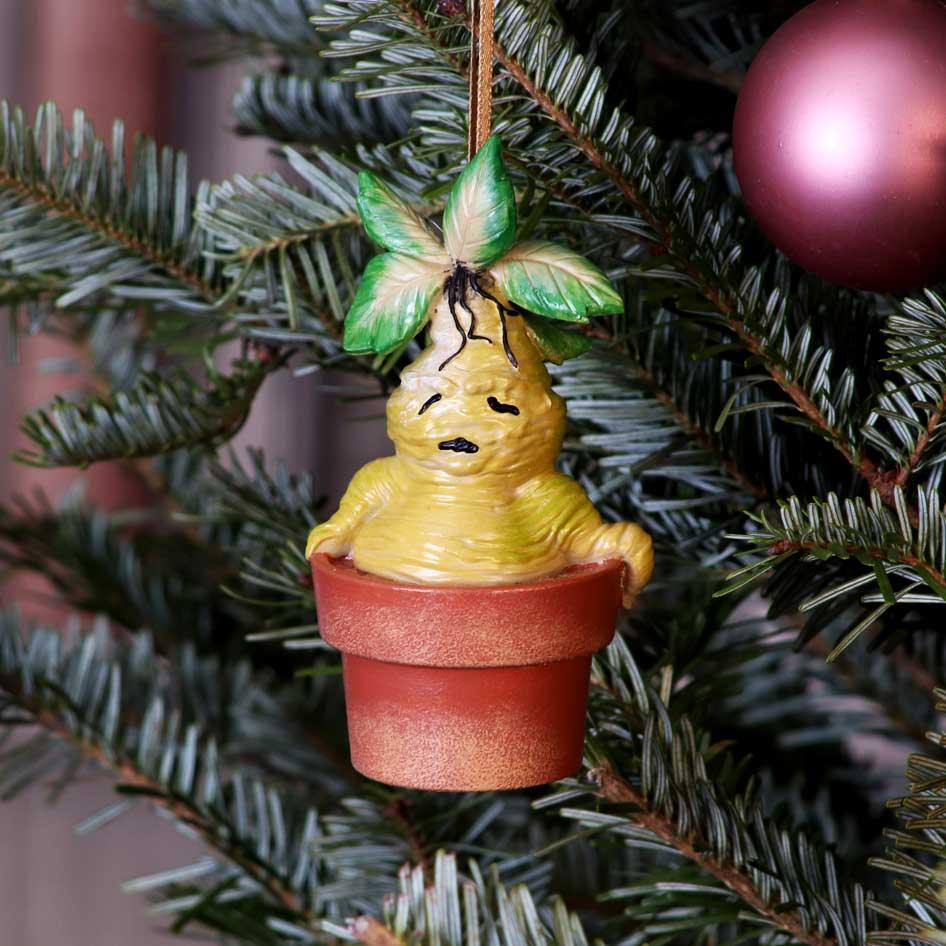 Harry Potter Mandrake Hanging Ornament 9.5cm - Buy Hanging Decorations at GiftMasters.co.uk