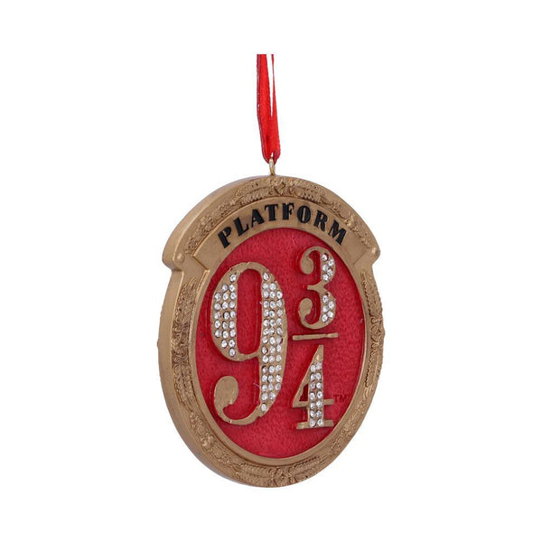 Harry Potter Platform 9 3/4 Hanging Ornament 8.2cm - GiftMasters.co.uk