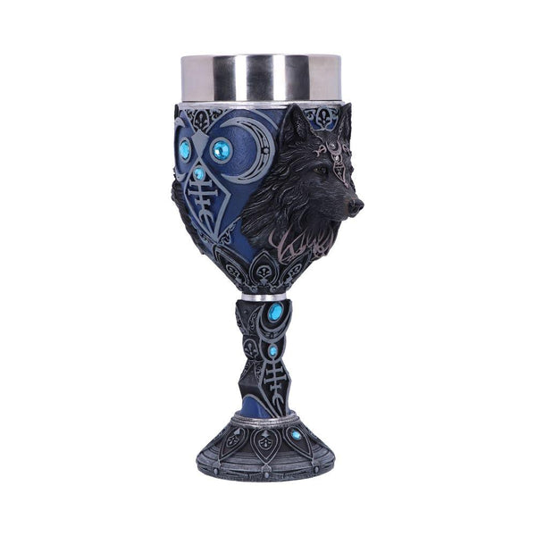 Wolf Moon Goblet 19.5cm - GiftMasters.co.uk