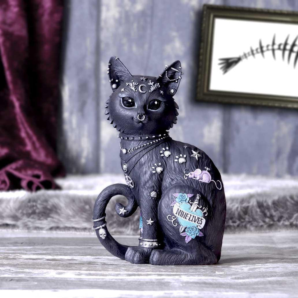 Nine Lives 22cm Ornament - Buy Figurines Medium (15-29cm) at GiftMasters.co.uk