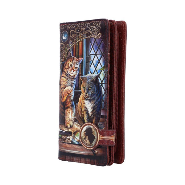 Purrlock Holmes Embossed Purse (LP) 18.5cm - GiftMasters.co.uk