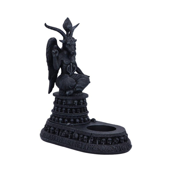 Baphomet's Devotion Tea Light Holder 17cm - GiftMasters.co.uk