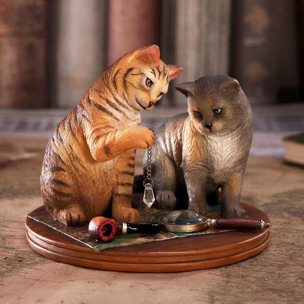 Purrlock Holmes (LP) 10.5cm Ornament - Buy Figurines Medium (15-29cm) at GiftMasters.co.uk