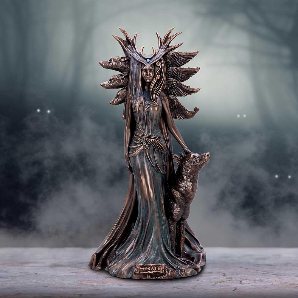 Hekate Bronze (MP) Large 32cm Ornament - Buy Figurines Large (30-50cm) at GiftMasters.co.uk