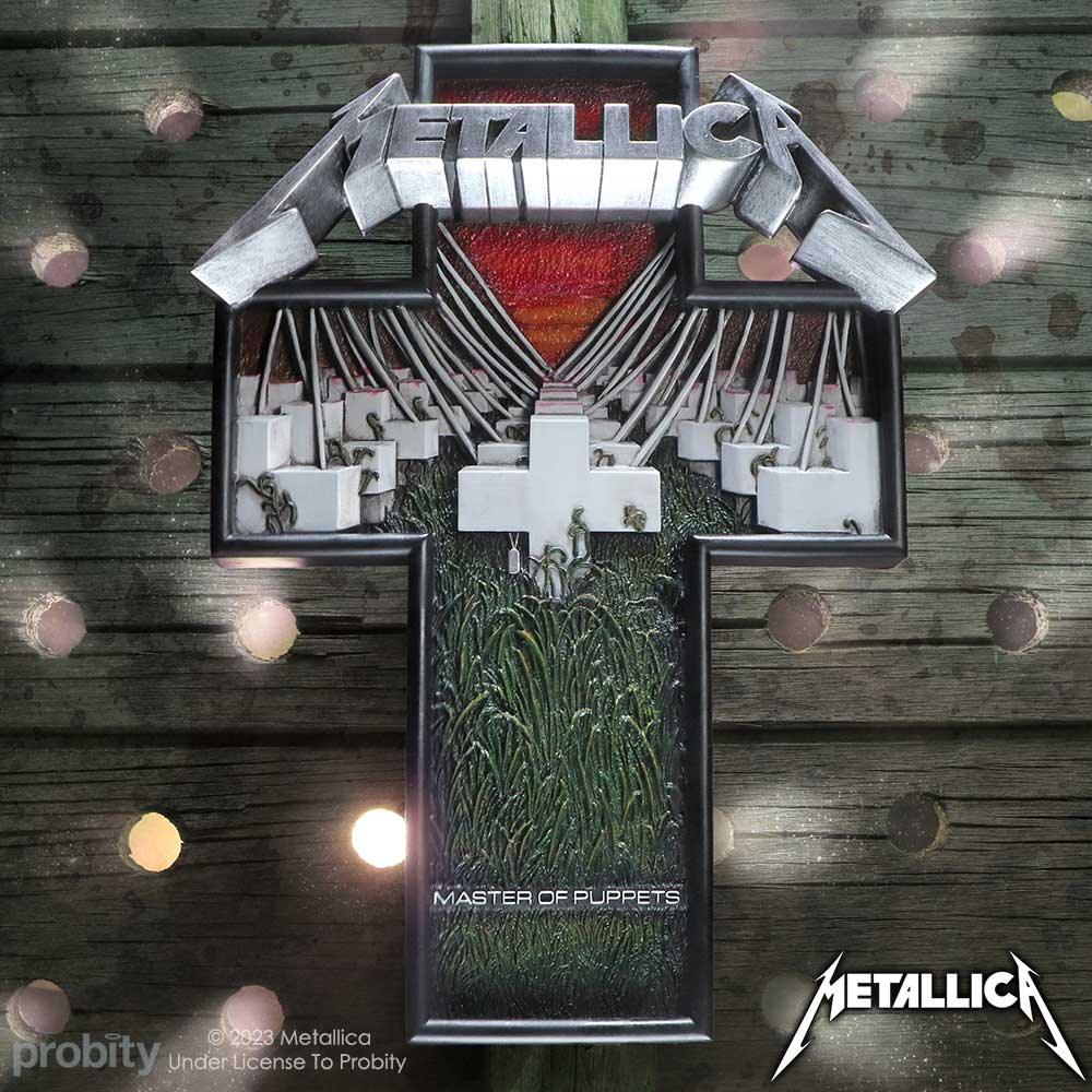 Metallica Master of Puppets Wall Plaque 31.5cm - Buy Wall Hanging Sculptures at GiftMasters.co.uk