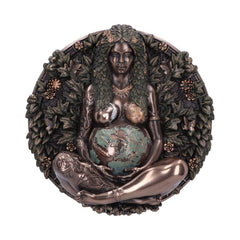 Mother Earth Wall Plaque 15cm - GiftMasters.co.uk
