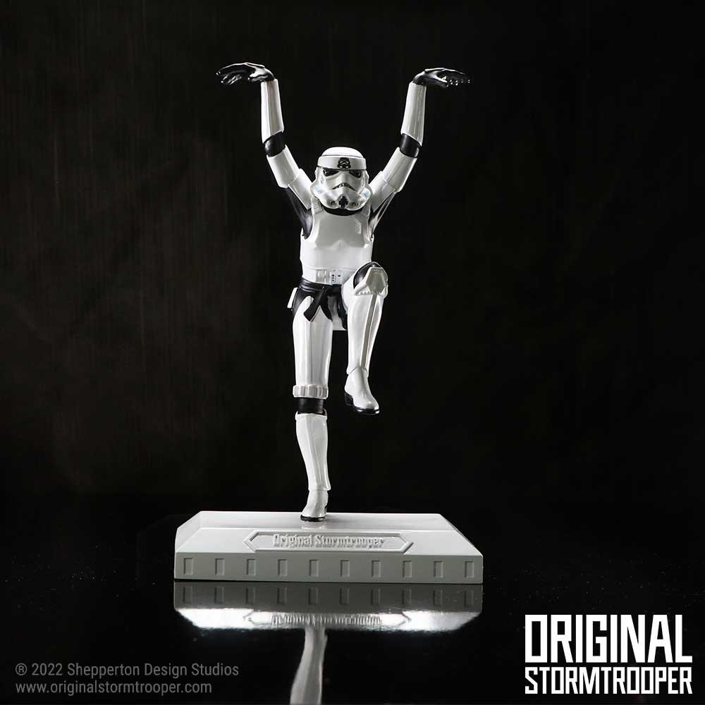 Stormtrooper Crane Kick 20.5cm Ornament - Buy Figurines Medium (15-29cm) at GiftMasters.co.uk