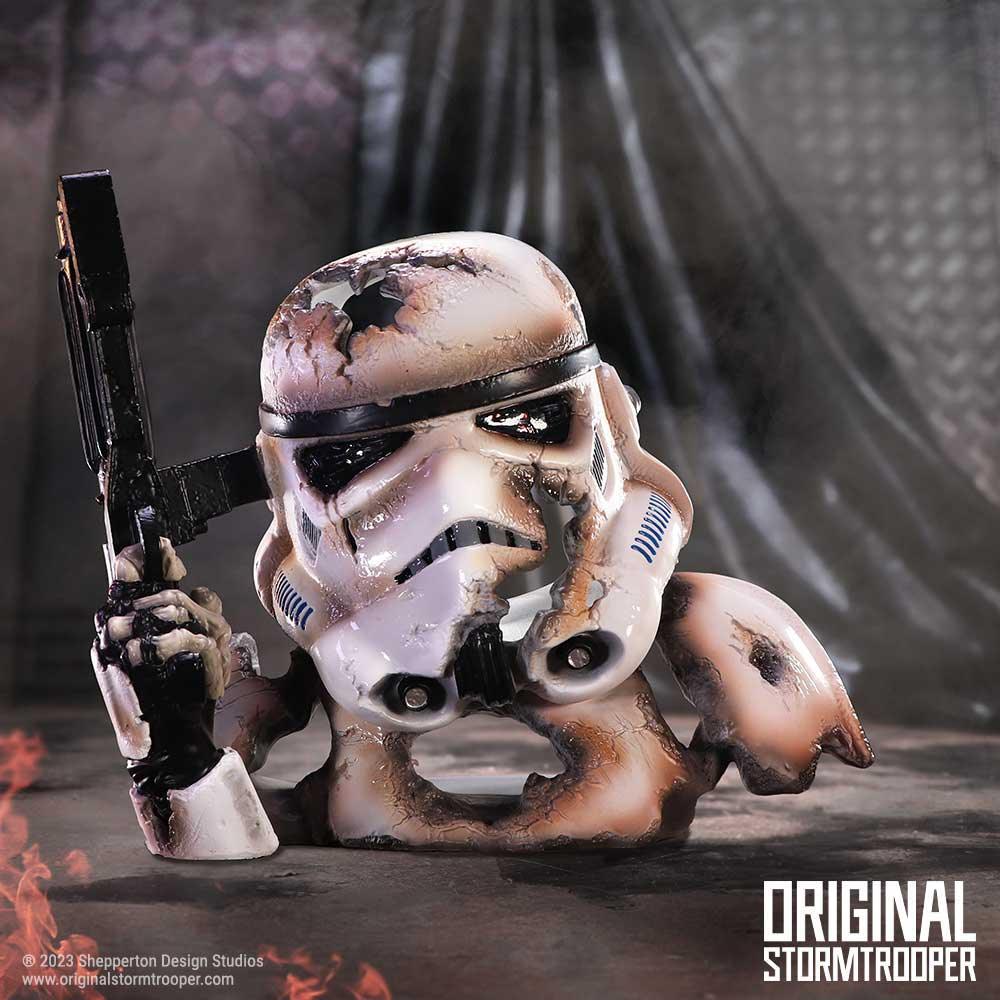 Stormtrooper Blasted Bust 23.5cm Ornament - Buy Figurines Large (30-50cm) at GiftMasters.co.uk