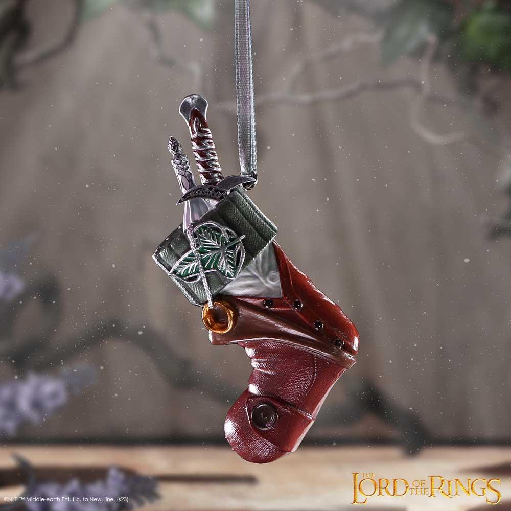 Lord of the Rings Frodo Stocking Hanging Ornament - Buy Hanging Decorations at GiftMasters.co.uk