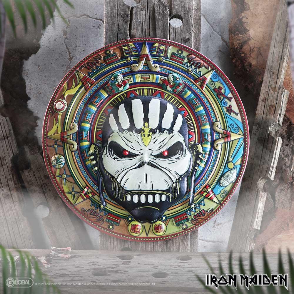 Iron Maiden Book of Souls Wall Plaque 29cm - Buy Wall Hanging Sculptures at GiftMasters.co.uk
