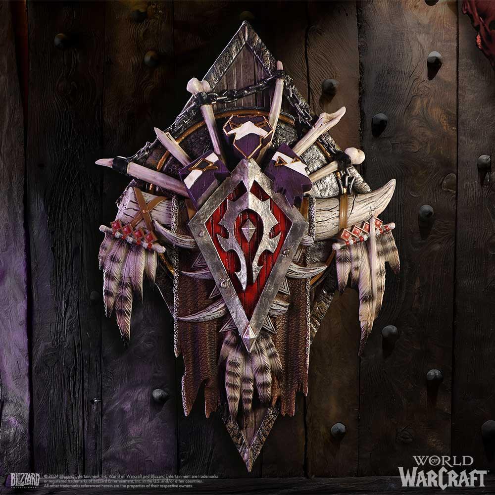 World of Warcraft Horde Wall Plaque 30cm - Buy Wall Hanging Sculptures at GiftMasters.co.uk