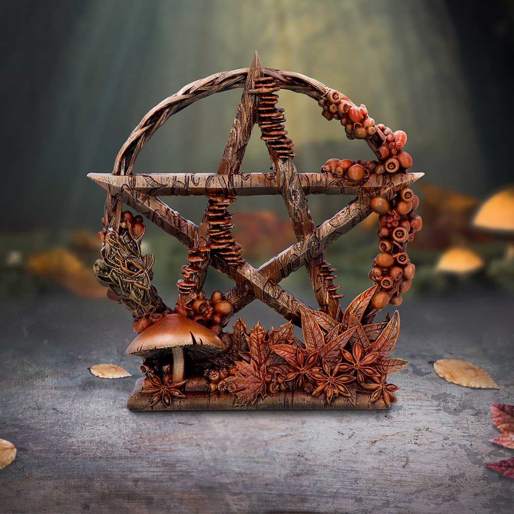 Season of the Pentagram Mabon (Autumn) 16.5cm Ornament - Buy Figurines Medium (15-29cm) at GiftMasters.co.uk