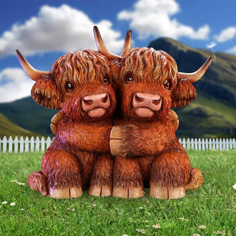 Highland Hug 14.5cm Ornament - Buy Figurines Small (Under 15cm) at GiftMasters.co.uk