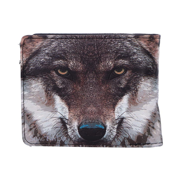 Wallet - Portrait of a Wolf 11cm - GiftMasters.co.uk