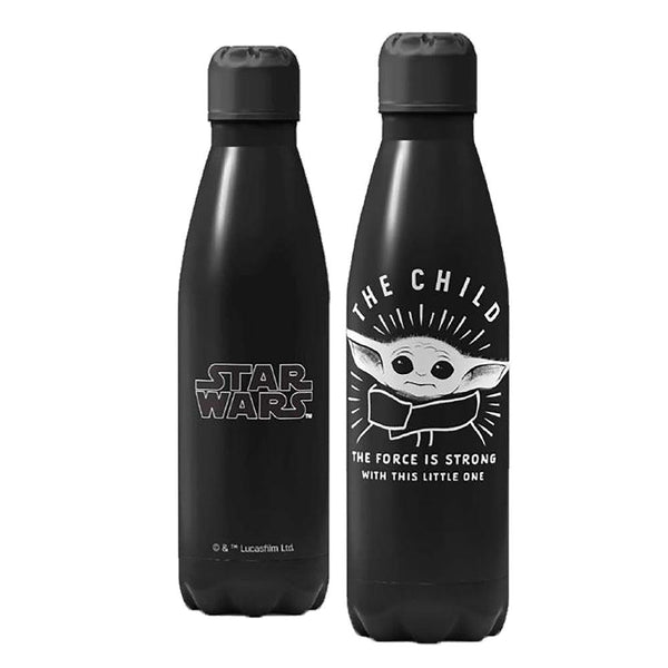 Star Wars:The Mandalorian Grogu Water Bottle 500ml - GiftMasters.co.uk