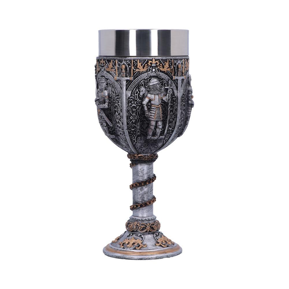 Medieval Knight Goblet 17.5cm - GiftMasters.co.uk