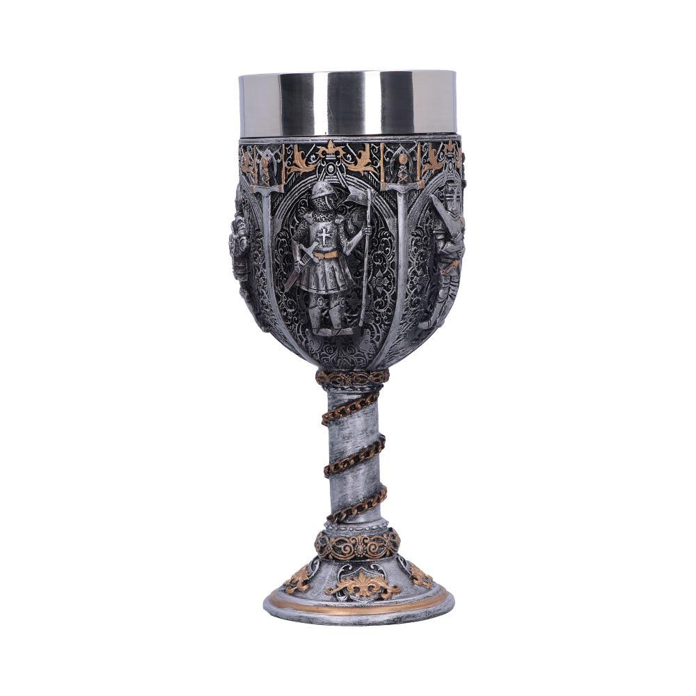 Medieval Knight Goblet 17.5cm - GiftMasters.co.uk
