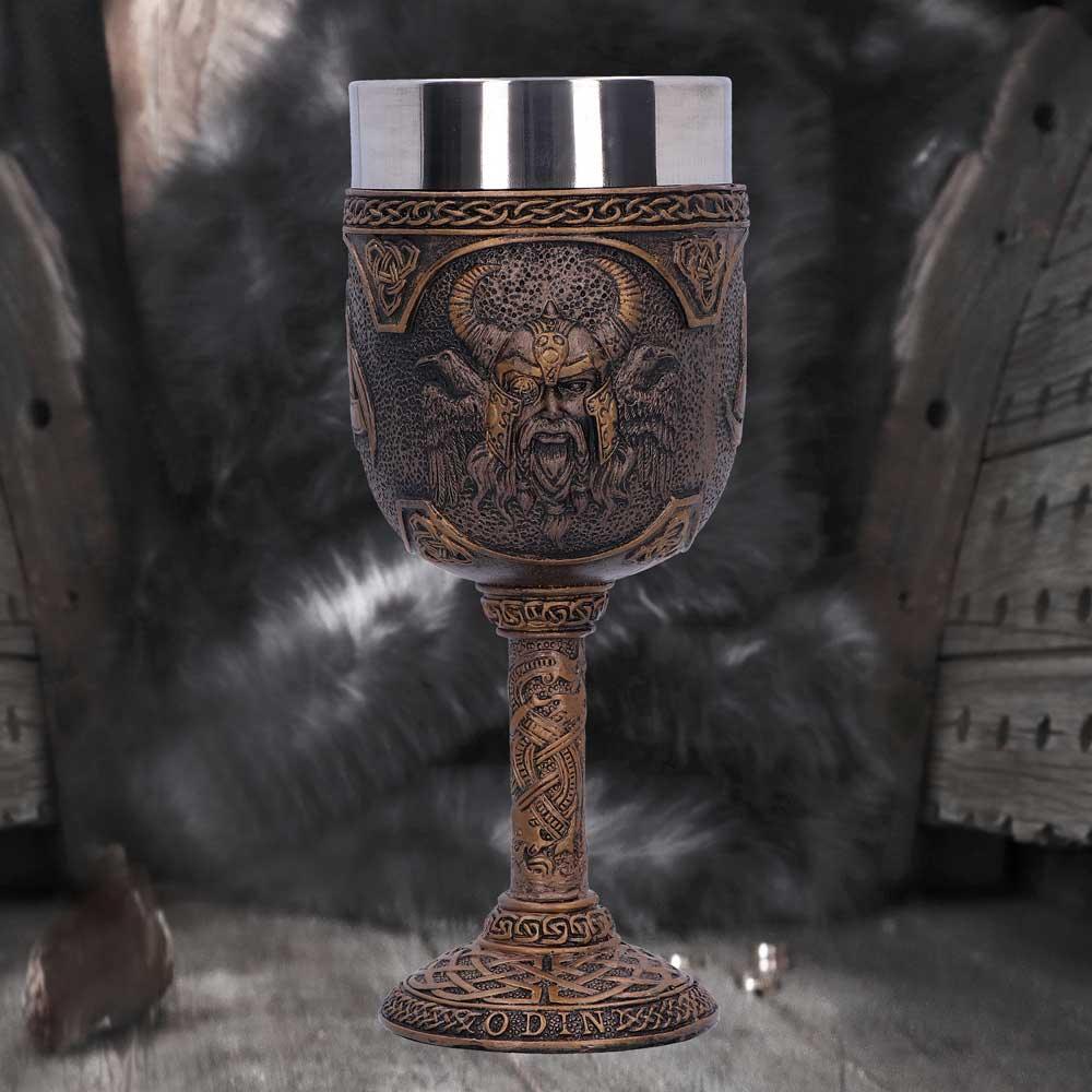Odin Goblet 17cm - Buy Goblets & Chalices at GiftMasters.co.uk