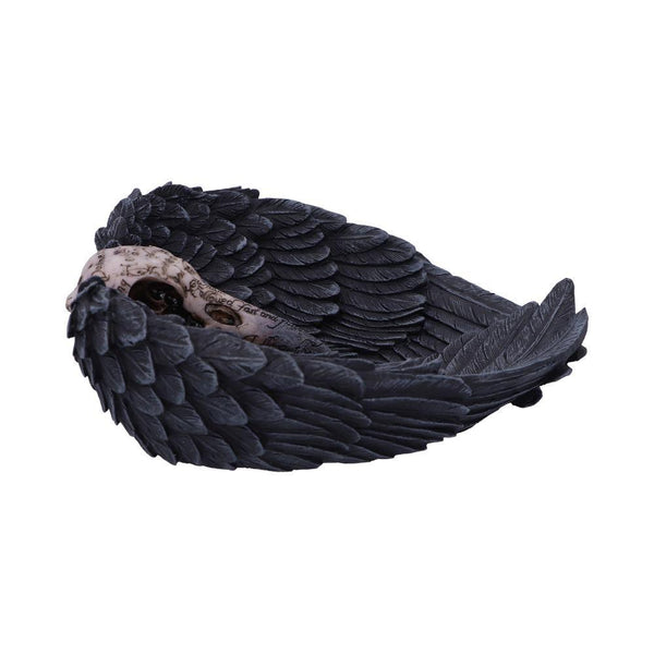 Edgar's Raven Trinket Holder 17cm Ornament - GiftMasters.co.uk