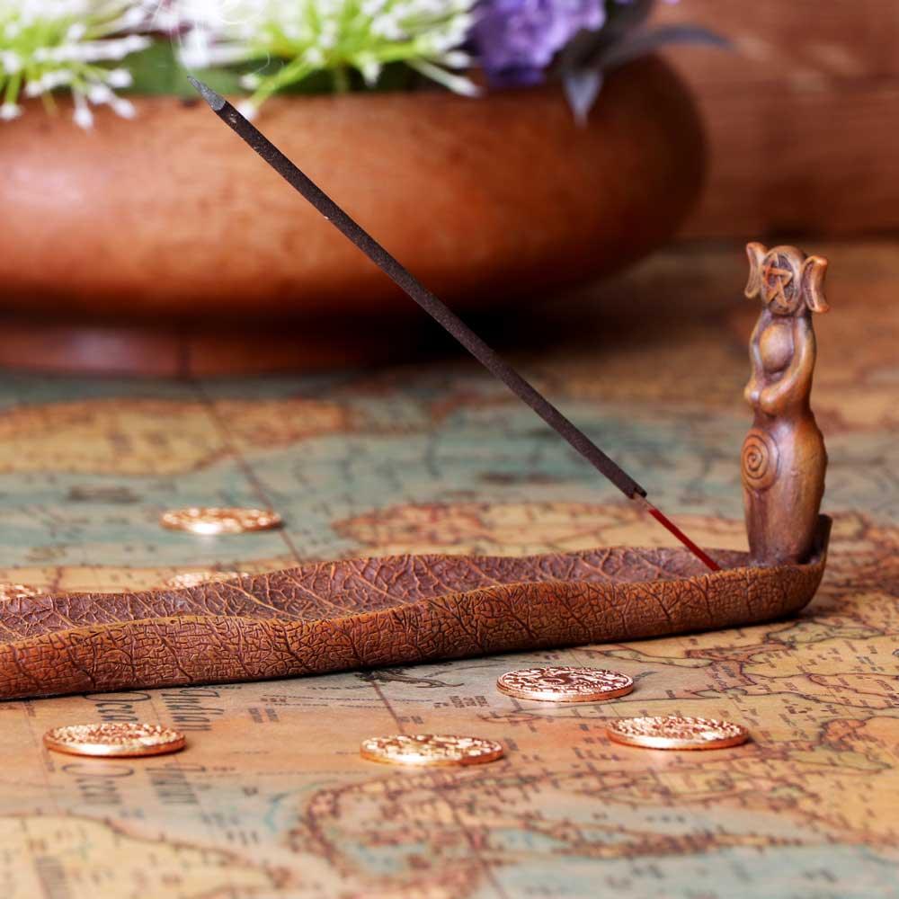 Triple Goddess Incense Holder 24.5cm - Buy Incense Holders at GiftMasters.co.uk