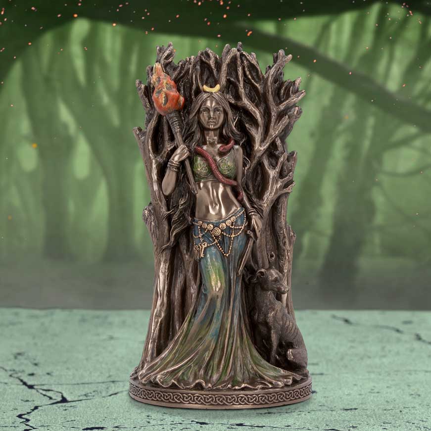Hecate Goddess of Magic and Witchcraft 21cm Ornament - Buy Figurines Medium (15-29cm) at GiftMasters.co.uk