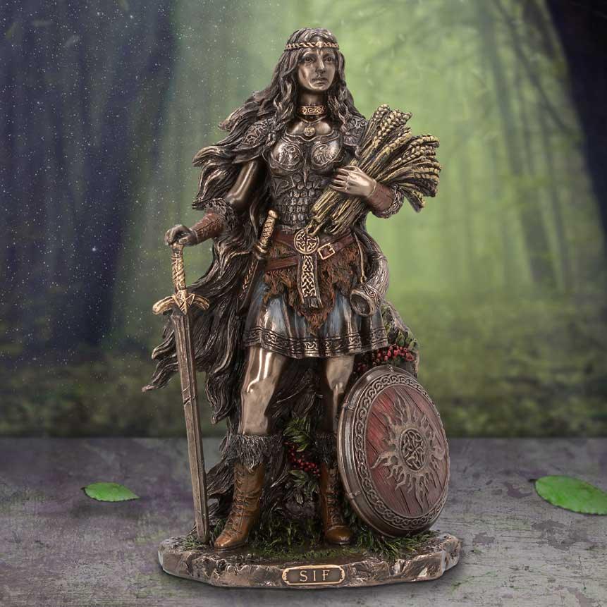 Sif Goddess of Earth and Family 22cm Ornament - Buy Figurines Medium (15-29cm) at GiftMasters.co.uk