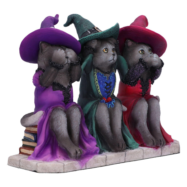 Three Wise Witchy Kittys 15.3cm Ornament - GiftMasters.co.uk