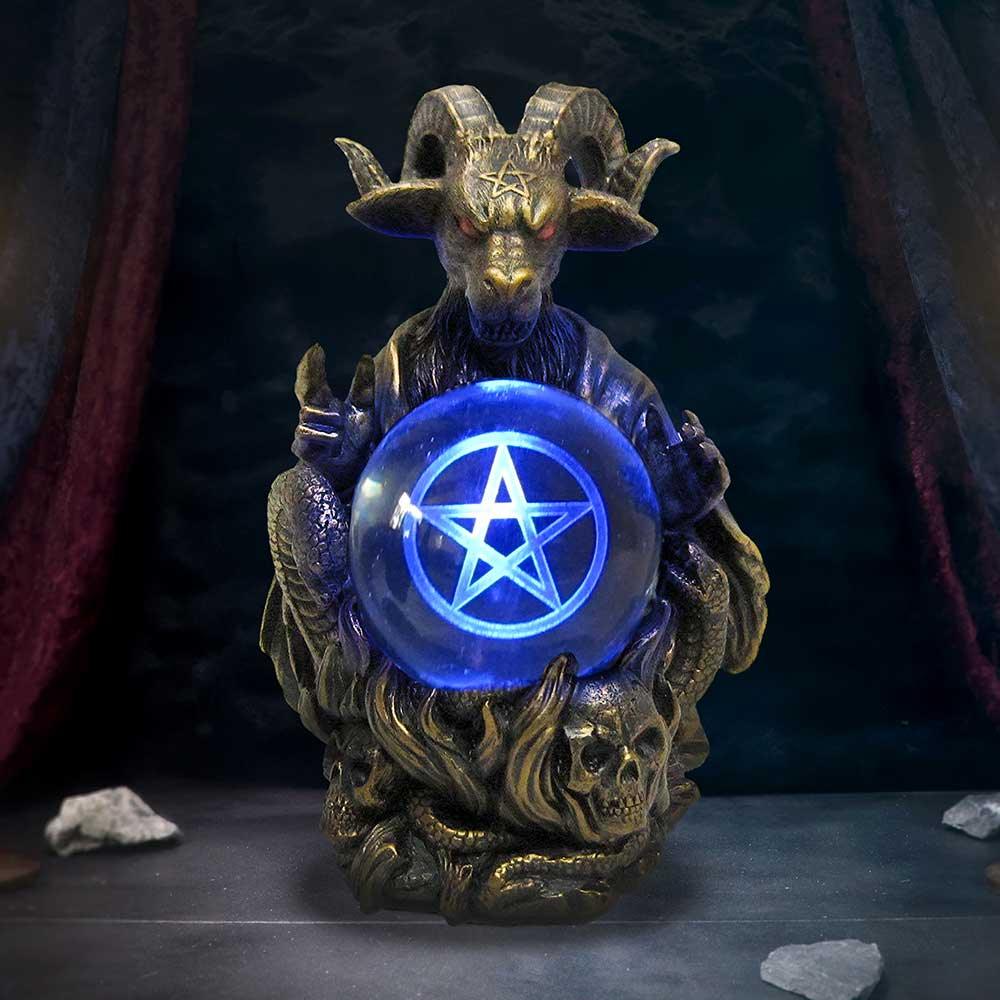 Orbuculum of the Baphomet 16cm Ornament - Buy Figurines Medium (15-29cm) at GiftMasters.co.uk