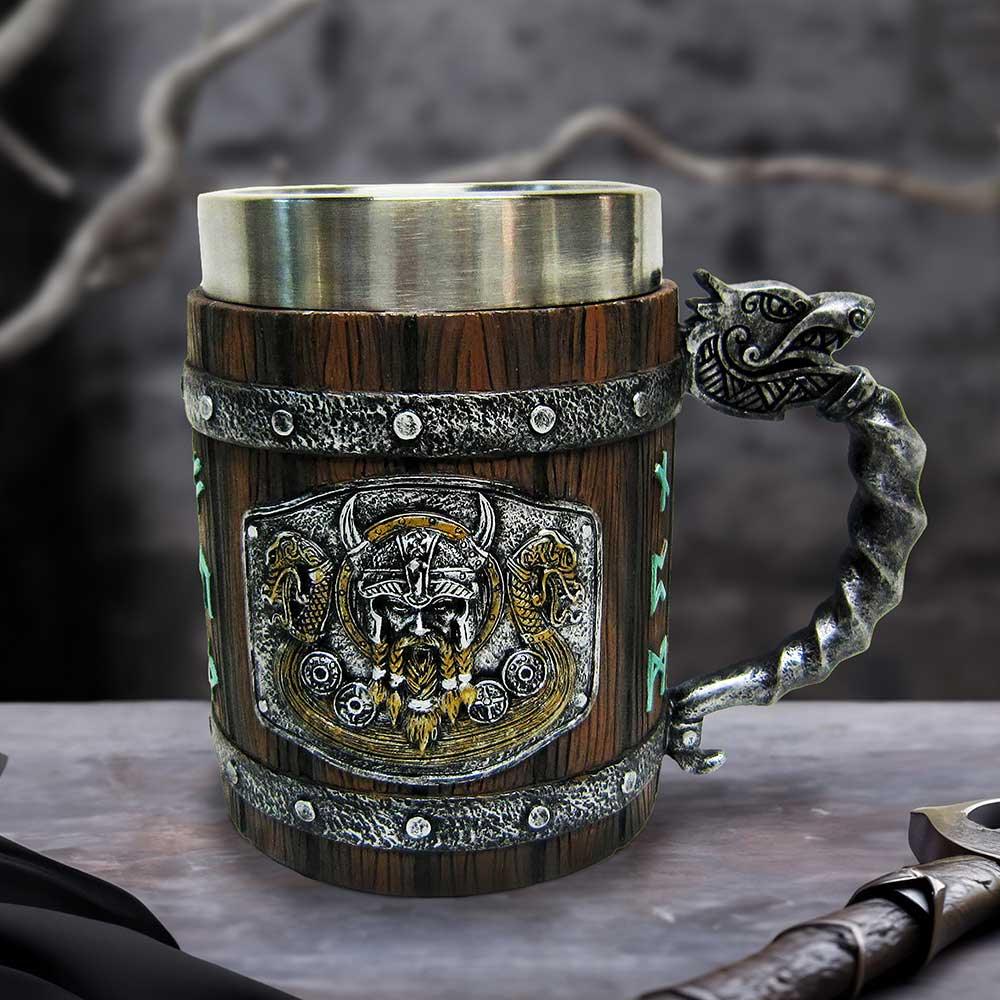 Norseman Tankard 16cm - Buy Tankards at GiftMasters.co.uk