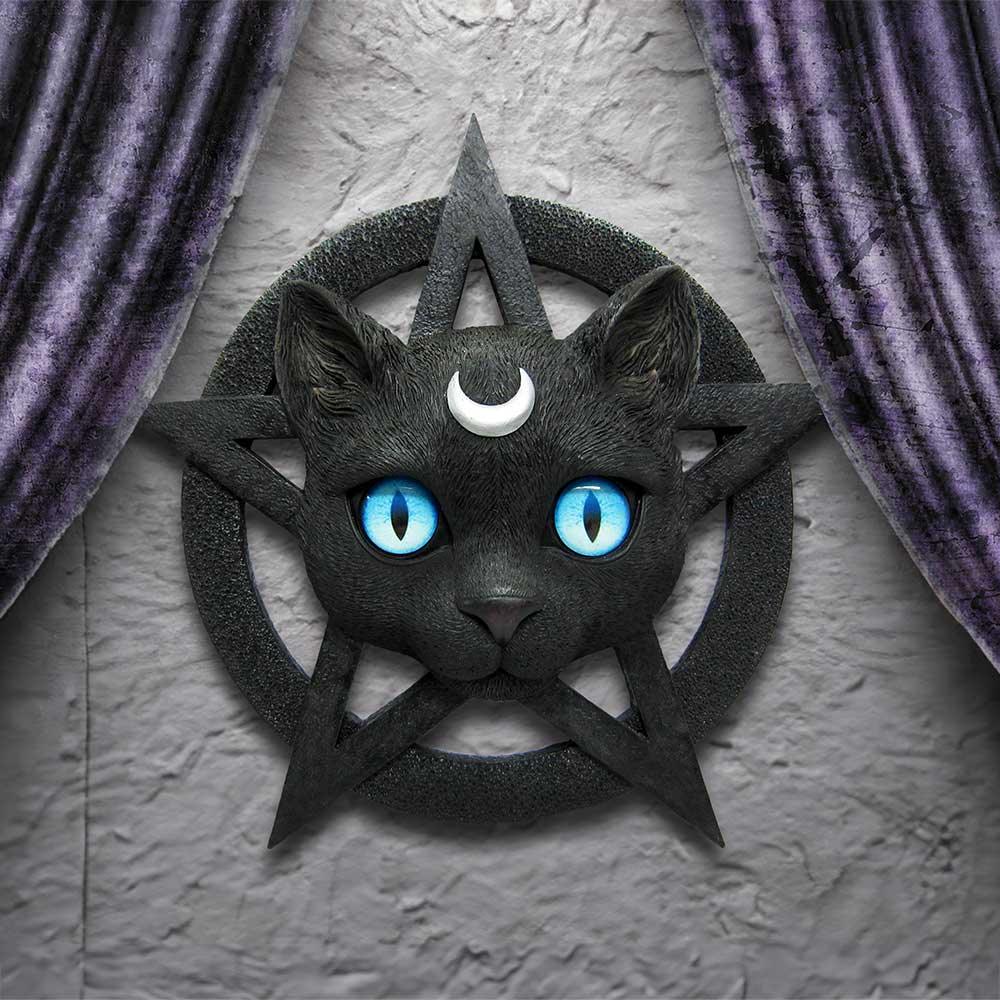 Feline Worship 25.5cm - Buy Wall Hanging Sculptures at GiftMasters.co.uk