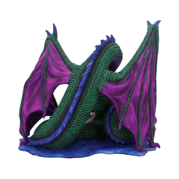 Nephtali Elemental Dragon of Water by Derek W Frost 27cm Ornament - GiftMasters.co.uk