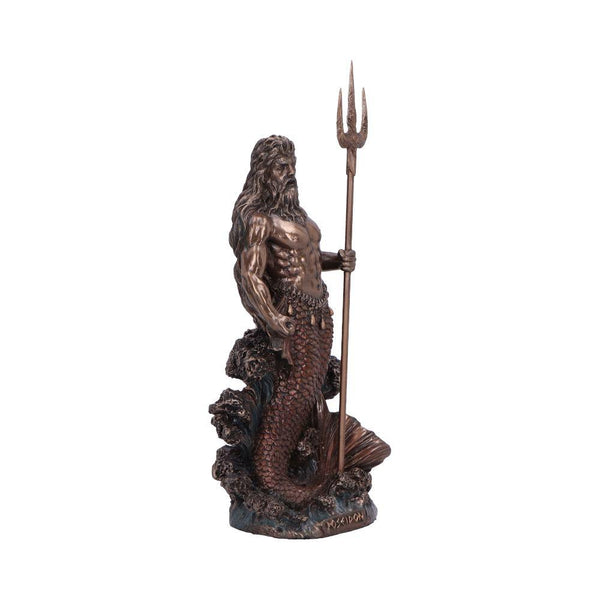 Poseidon God of the Sea (Medium) 18.5cm Ornament - GiftMasters.co.uk