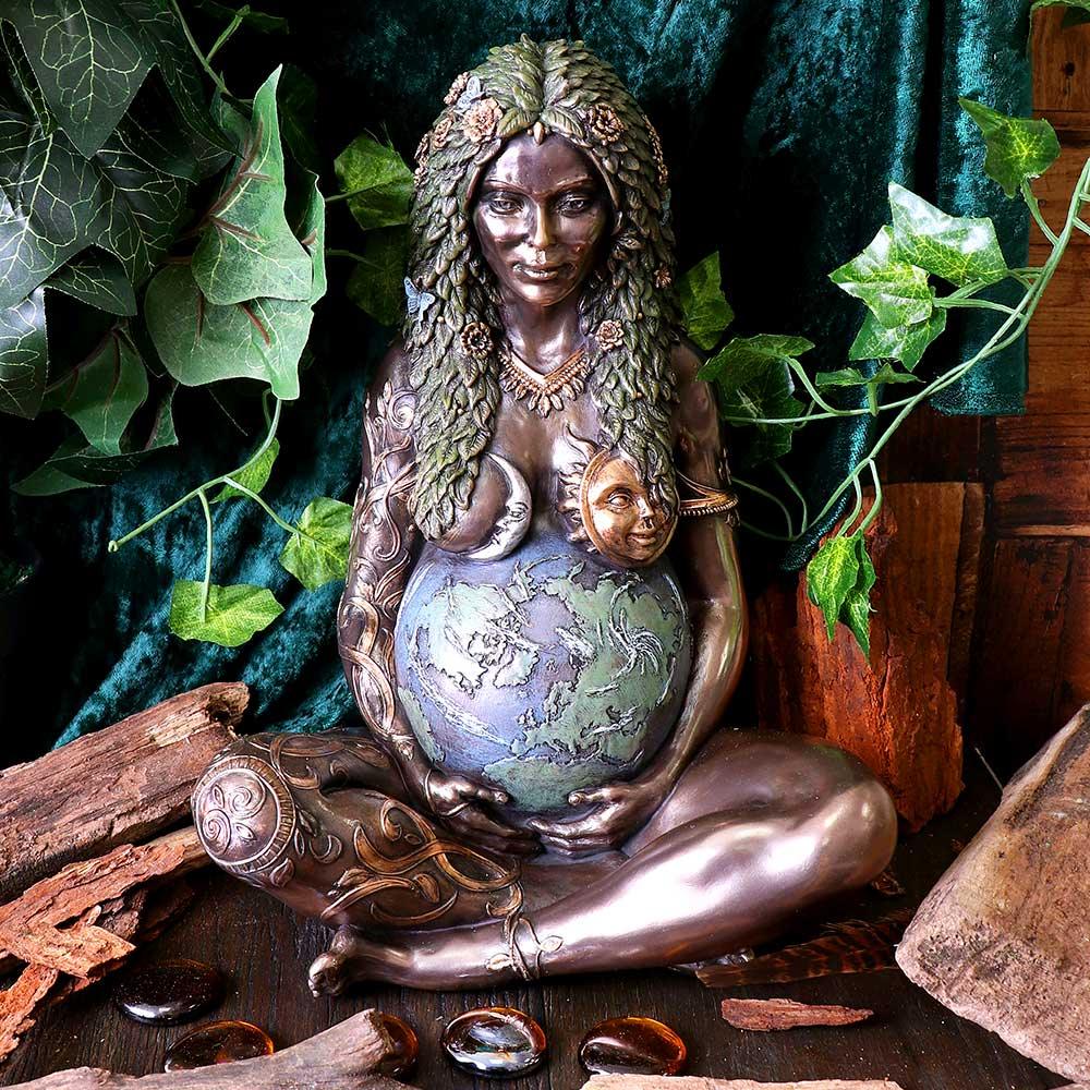 Mother Earth Art Statue 30cm Ornament - Buy Figurines Large (30-50cm) at GiftMasters.co.uk