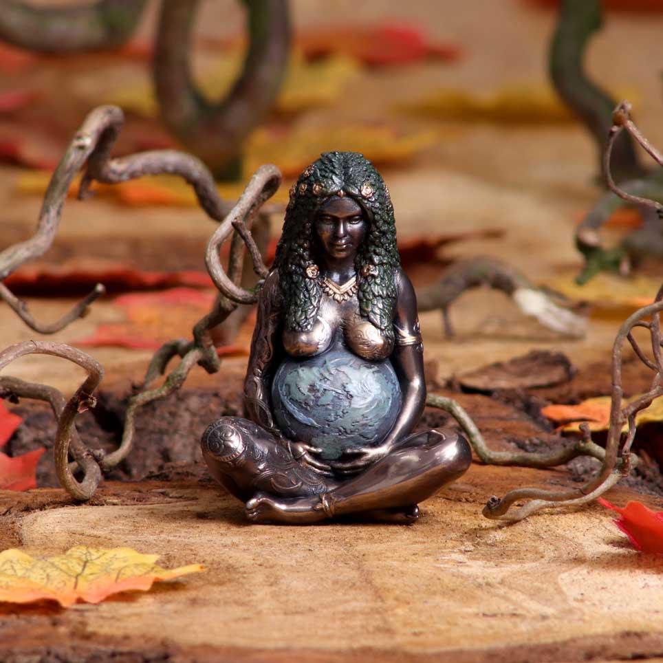 Mother Earth Art Figurine (Mini) 8.5cm Ornament - Buy Figurines Small (Under 15cm) at GiftMasters.co.uk