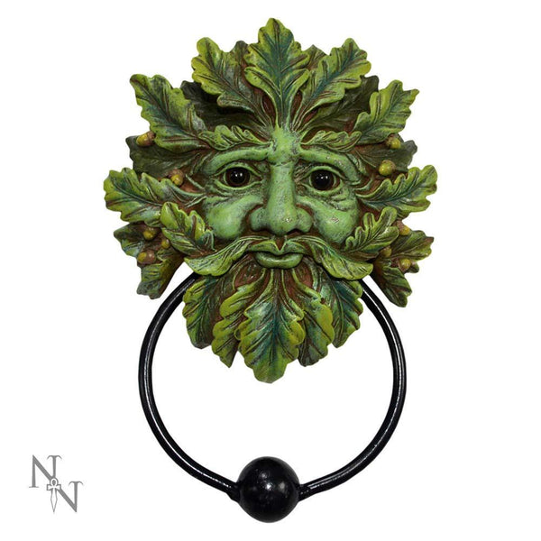 Green Man Door Knocker 20cm - GiftMasters.co.uk