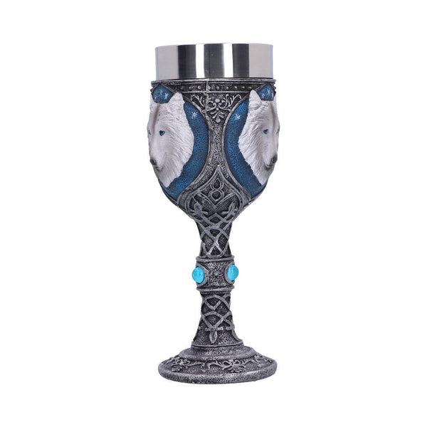Ghost Wolf Goblet 19.5cm - GiftMasters.co.uk