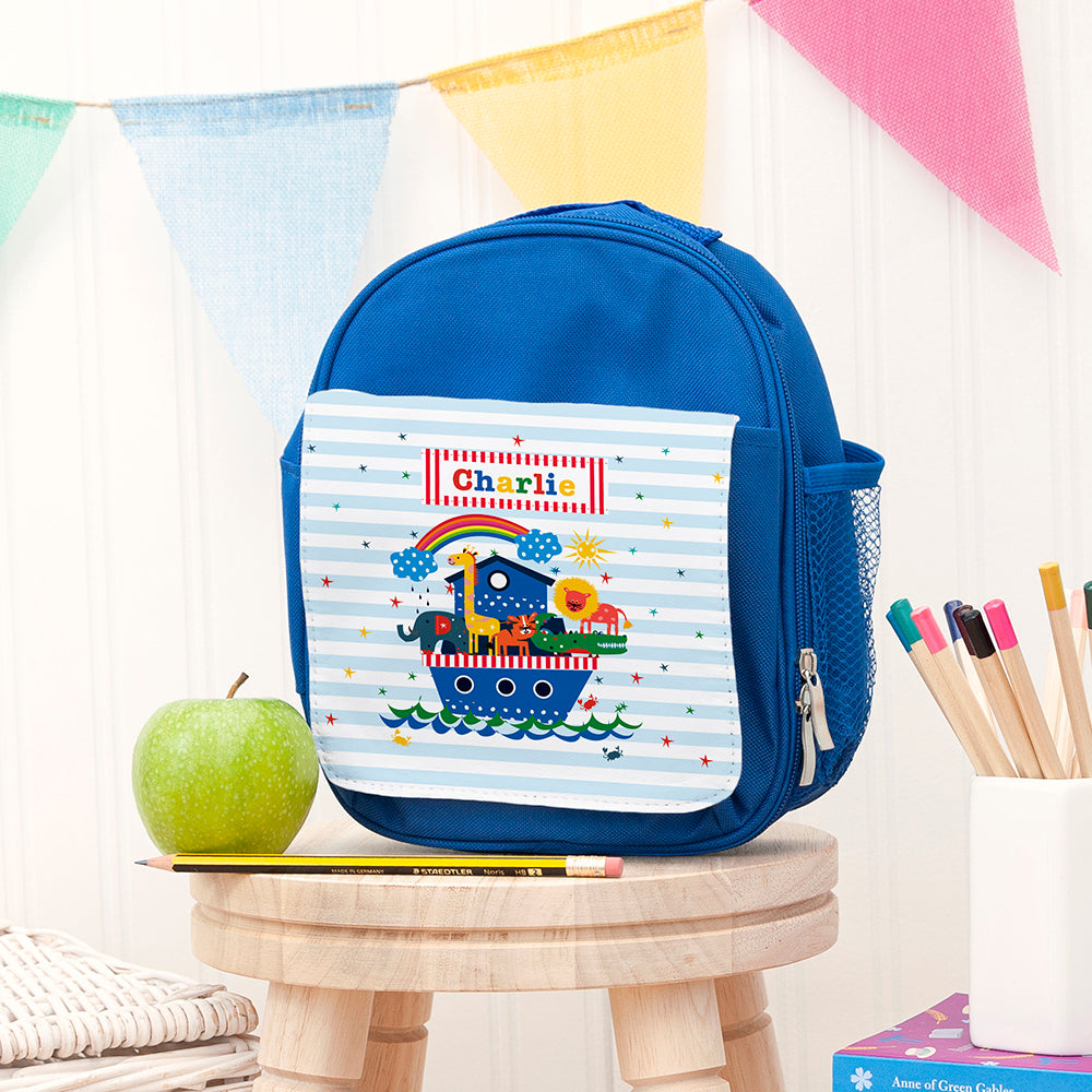Personalised Children's Noah's Ark Lunch Bag - Buy Textile Bags at GiftMasters.co.uk