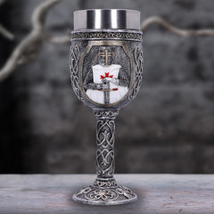 Templars Goblet 19cm - GiftMasters.co.uk