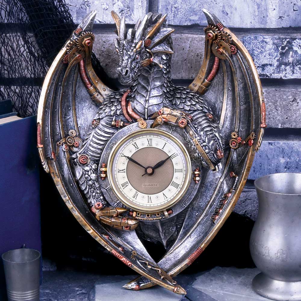 Dracus Horologium 27.5cm - Buy Clocks at GiftMasters.co.uk