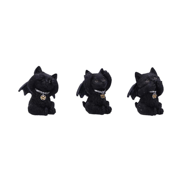 Three Wise Vampuss 9cm Ornament - GiftMasters.co.uk