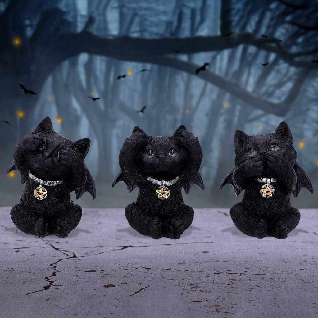 Three Wise Vampuss 9cm Ornament - Buy Figurines Small (Under 15cm) at GiftMasters.co.uk