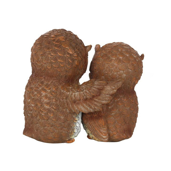 Birds of a Feather Owl Couple Ornament - GiftMasters.co.uk