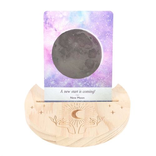 Natural Mystical Hands Crescent Moon Tarot Card Stand - Buy  at GiftMasters.co.uk