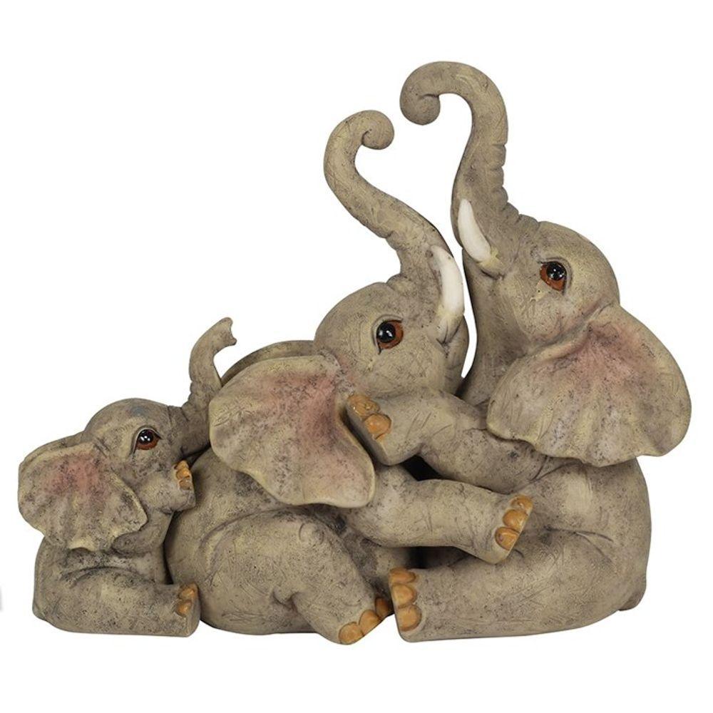 Elephant Family Ornament - Buy Ornament at GiftMasters.co.uk